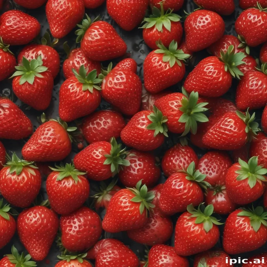 strawberry background aesthetic