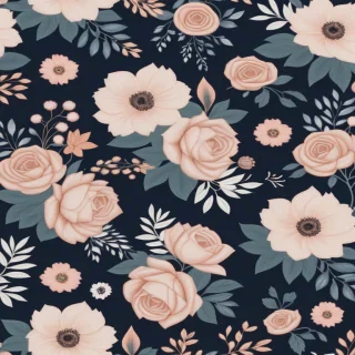 aesthetic floral desktop wallpaper