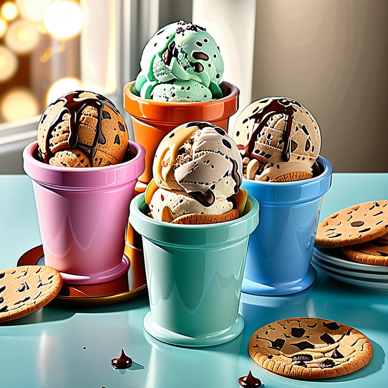 cookie flavored ice cream holder