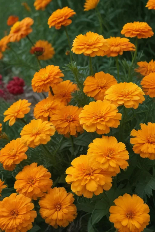 marigolds transparent