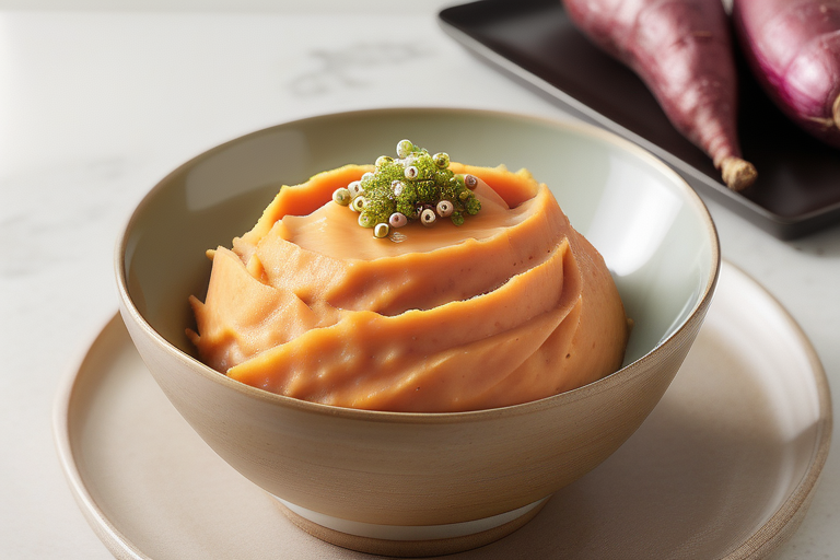 mashed japanese sweet potato recipe