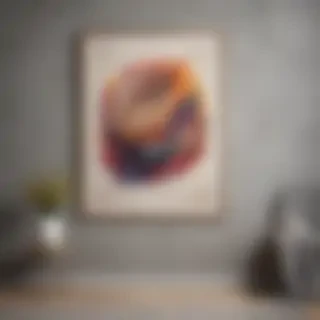free wall art mockup