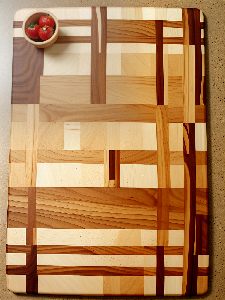 solid wood cutting board no glue