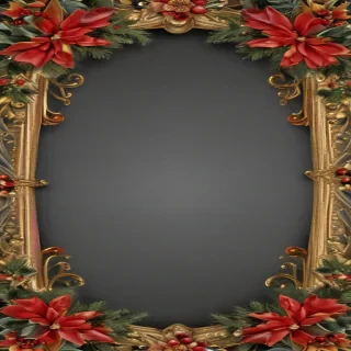 christmas frame clipart