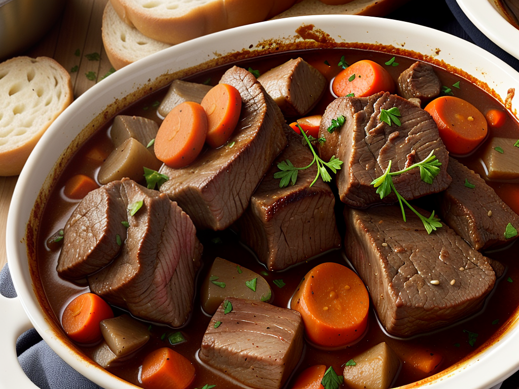 difference between beef stew and pot roast