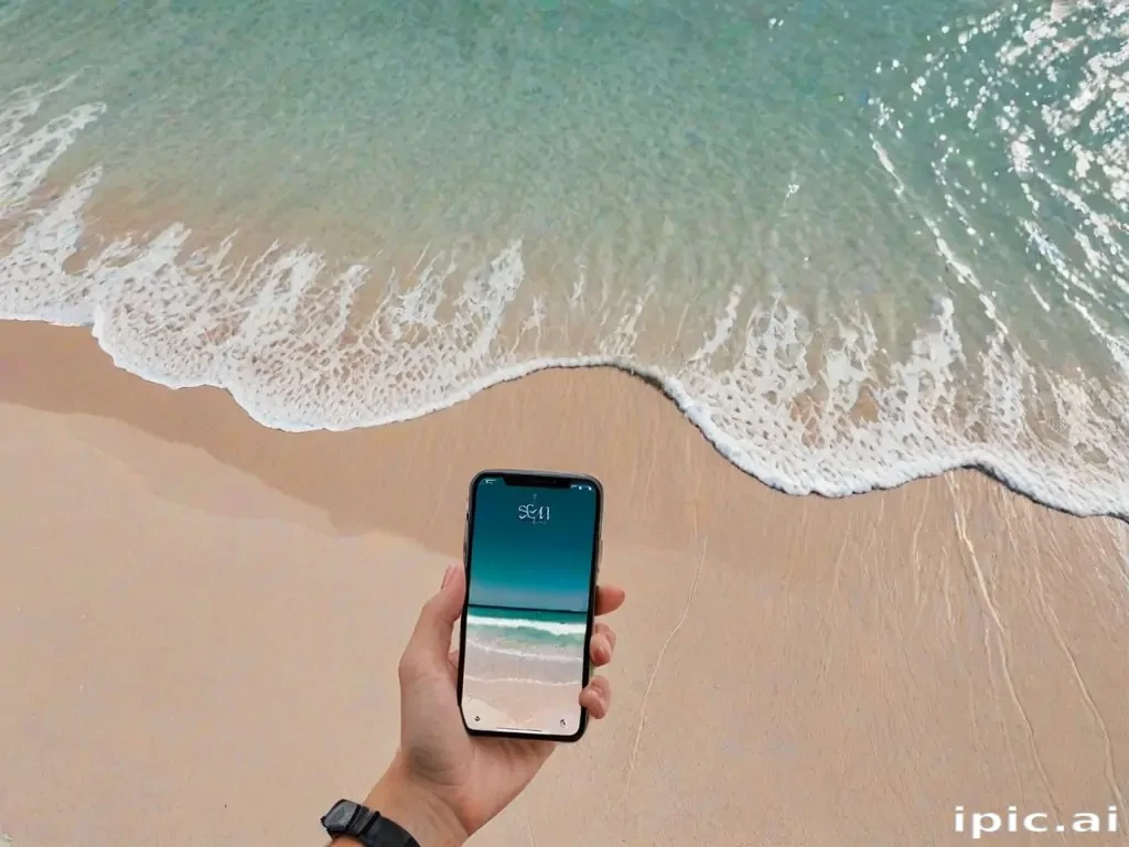 beach phone wallpaper