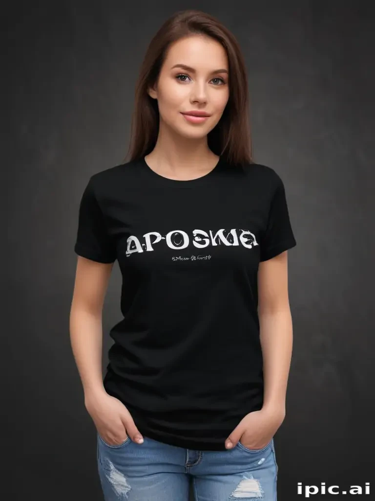 black tee png