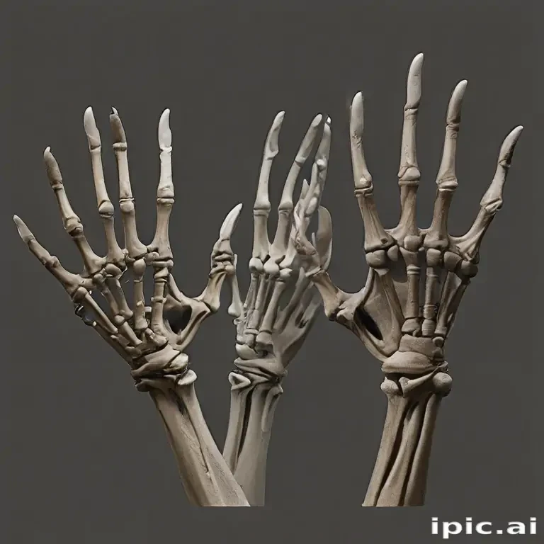 skeleton hands png