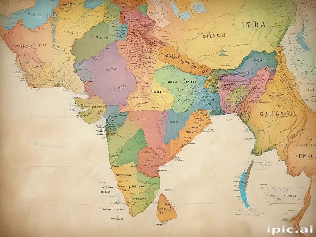 india map