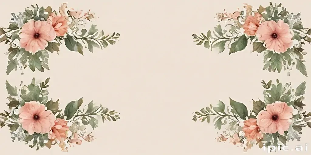 floral border png