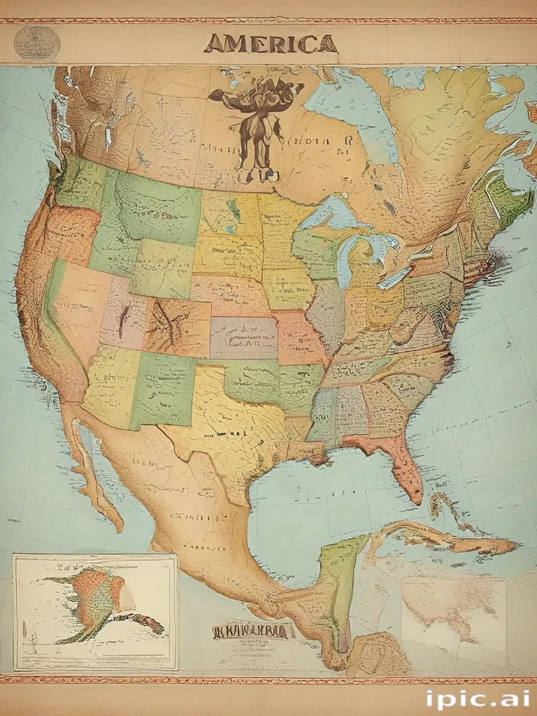 america map