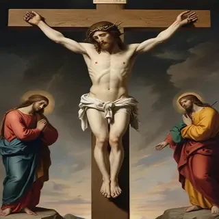 christ on the cross image