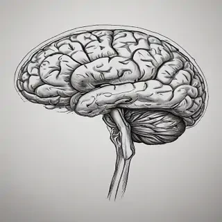 brain sketch