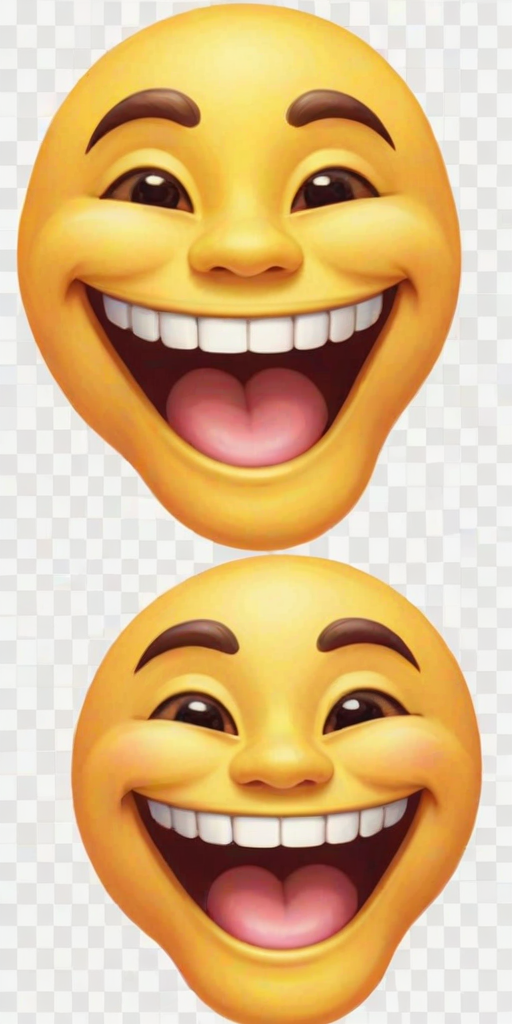 smiling emoji transparent