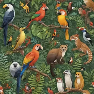 rainforest animals