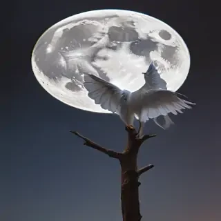 moon frawing
