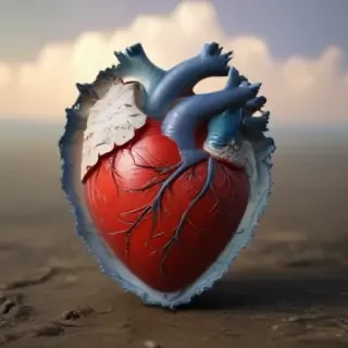 real heart wallpaper