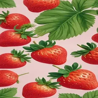 aesthetic strawberry wallpaper