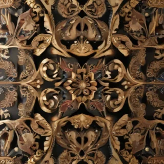 patterned line