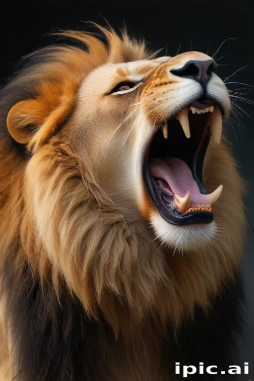 lion roar png