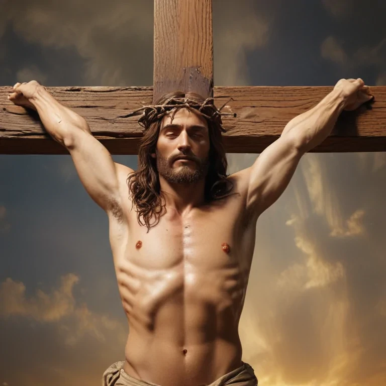 pics of jesus on the cross