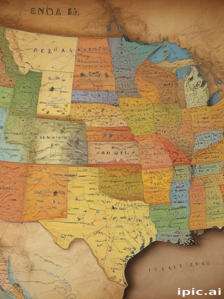 map of the usa states