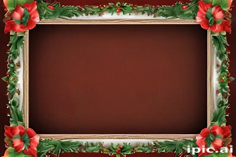 christmas frame clip art