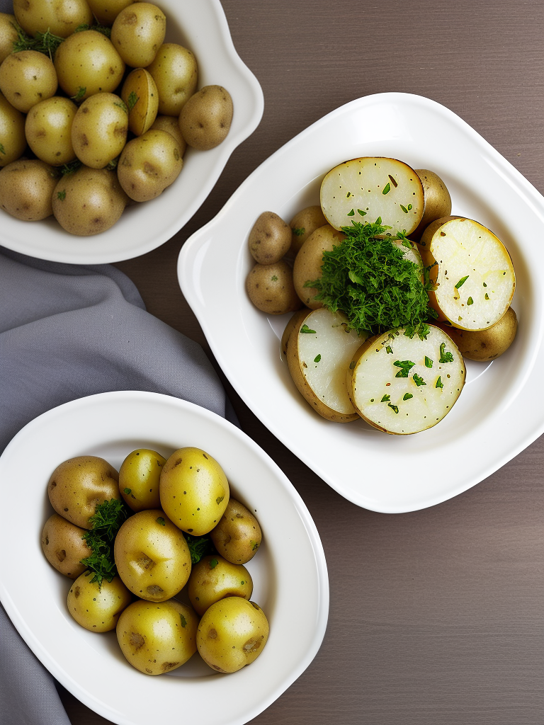 herb in many potato dishes