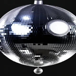 disco ball transparent background