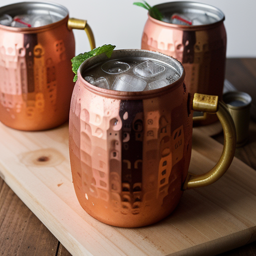 moscow mule in a can
