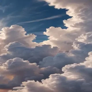 clouds no background