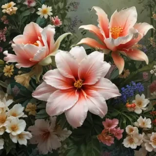 floral computer background