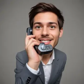 hold phone png
