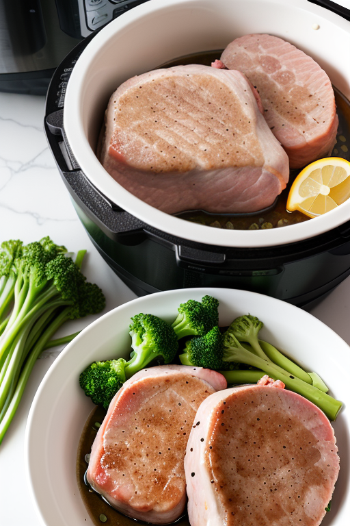 frozen pork chops in instant pot