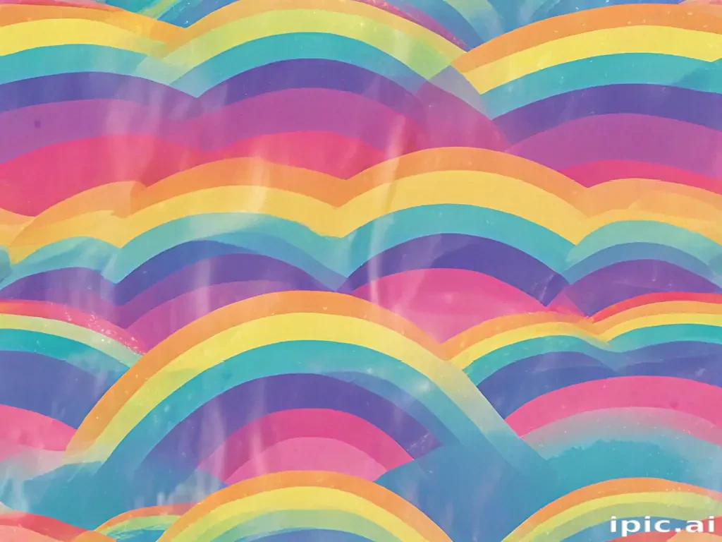 rainbow backround
