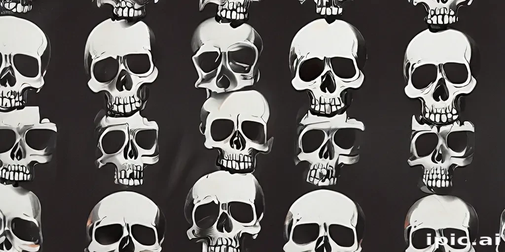 skull background