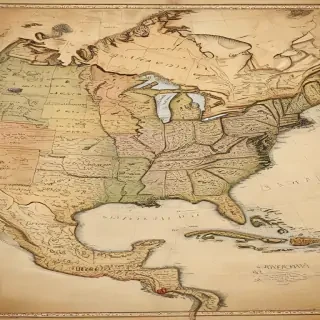 map of america