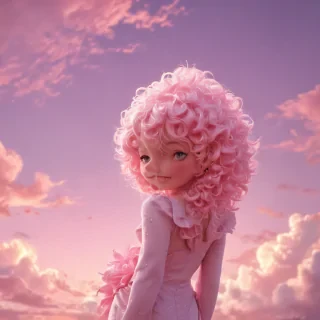 cute pink backround