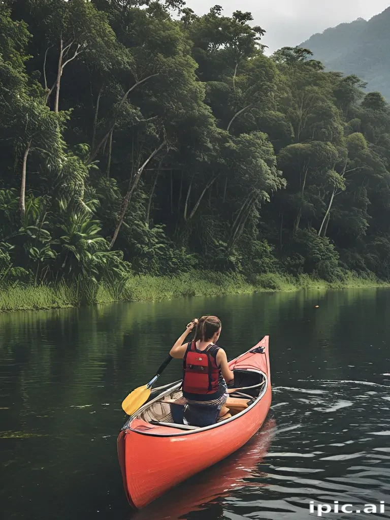canoeing png