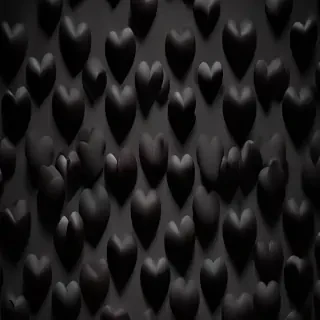 black hearts background