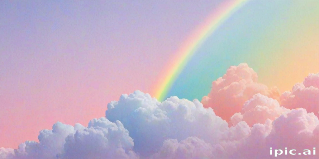 rainbow pastel wallpaper
