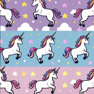 unicorn back ground