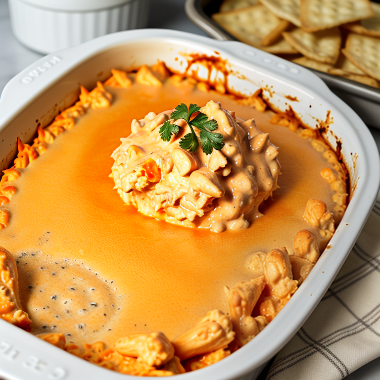 buffalo chicken dip with canned chicken in oven