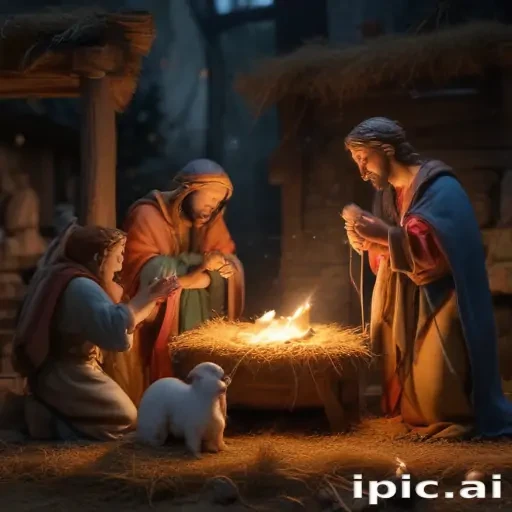 manger scene images free