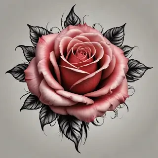 rose tattoo png