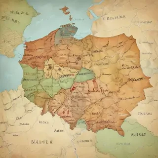 polish country map