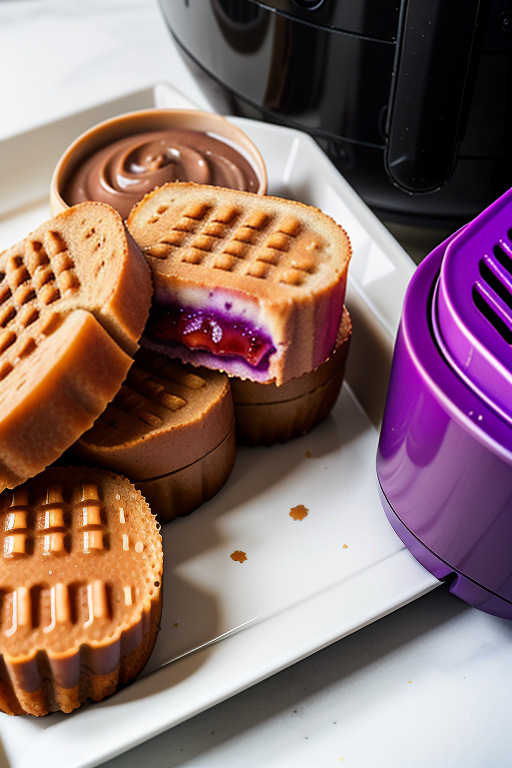 air fryer peanut butter and jelly
