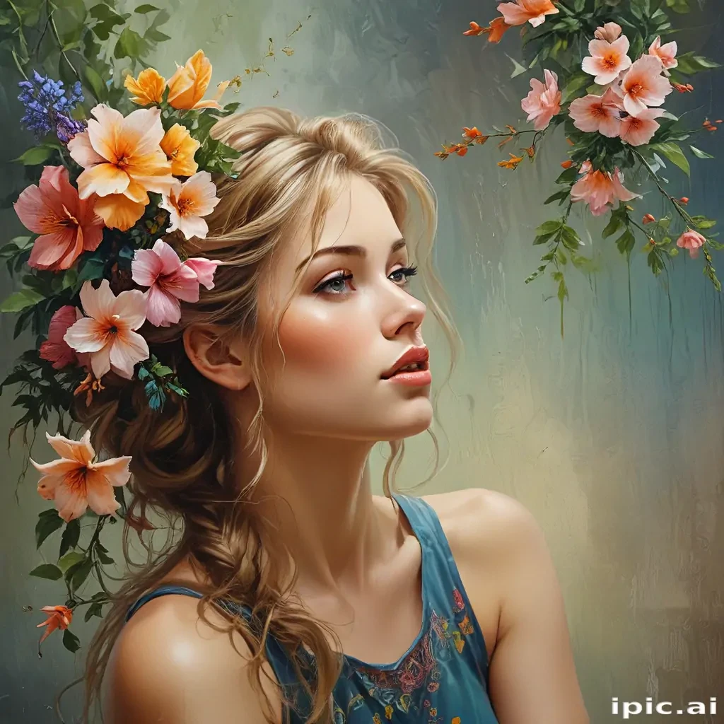 oil painting wallpaper