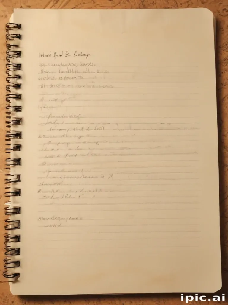 notebook page background