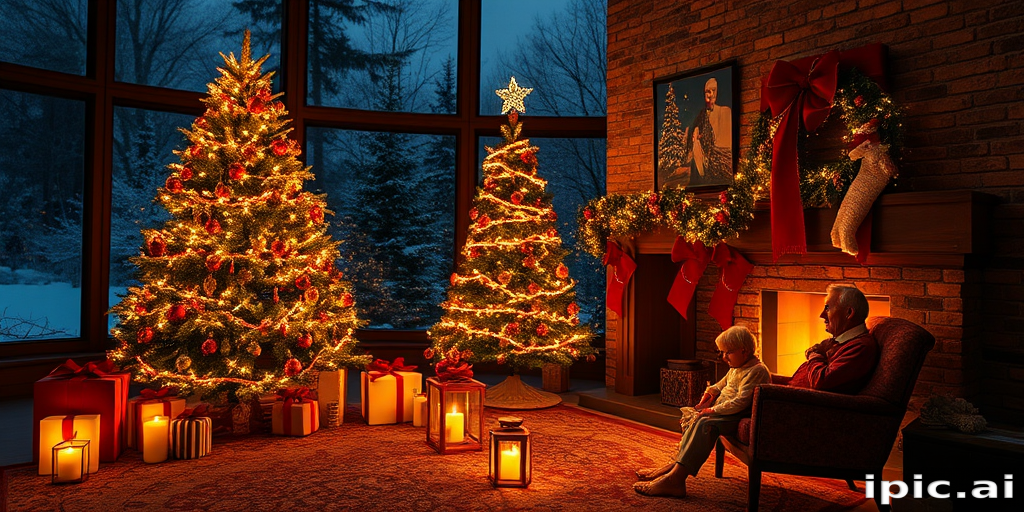 christmas pictures aesthetic